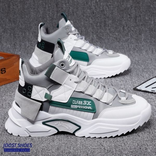 

men shoes korean style trendy high sports running casual increase shoes 5525