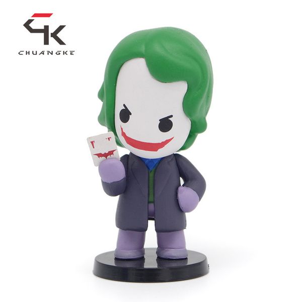 

pvc plastic toy model halloween cartoon batman doll key chain car pendant