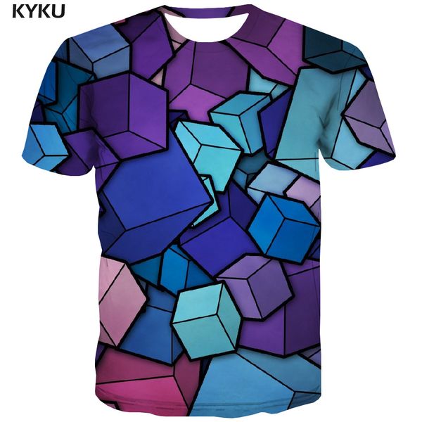 

3d мультфильм тенниски тенниска мужчина красочного tshirt печатные абстрактные футболки 3d трехмерный смешные футболки с коротким рукавом, White;black