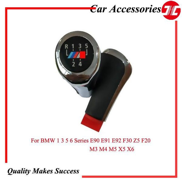 

gear shift lever knob 5 6 speeds stick head handball for 1 3 5 6 series e90 e91 e92 f30 z5 f20 m3 m4 m5 x5 x6 car auto parts1