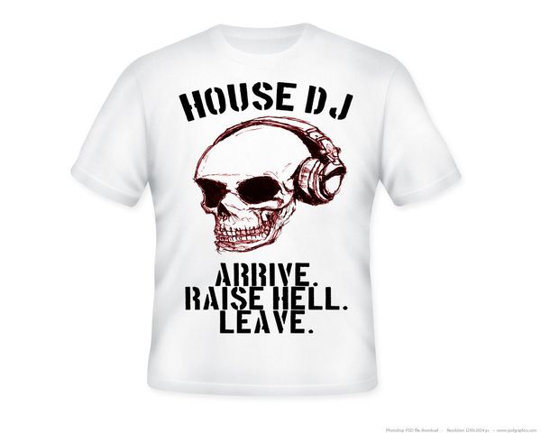 

house music - dj стиле new cotton белая футболка спорт толстовка с капюшоном толстовка