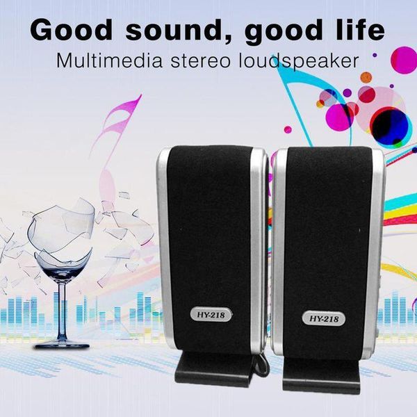 

for pc lapcomputer 6w usb2.0 wired usb power speakers stereo 3.5mm audio jack