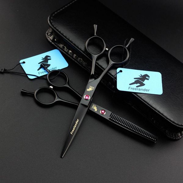 

6-дюймовый резки разбавление styling инструмент волос ножницы левой руки из нержавеющей стали салон парикмахерских ножниц sqcddq bdenet