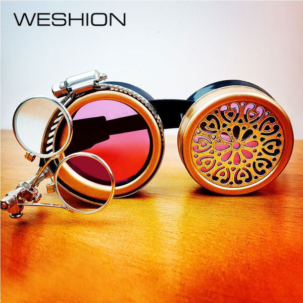 

retro sunglasses glasses for cosplay goggles steampunk sun party eyewear women men gothic vintage halloween kqkdf
