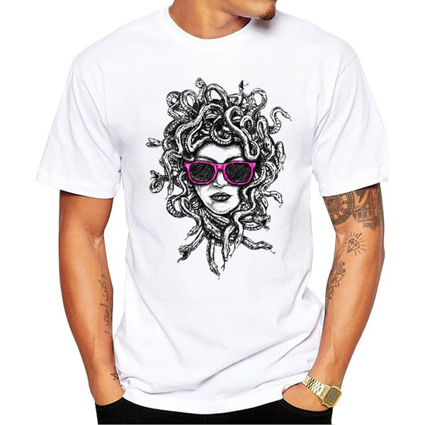 

teehub новые поступления vintage sexy girl прохладный medussa printed hipster с коротким рукавом повседневная смешной спорт толстовка с капю