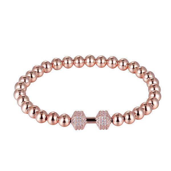 

livvy 2018 brand fashion black cz dumbbell men's bracelet natural stone dumbbell bracelet charm men's yoga jewelry as289 bbylti al