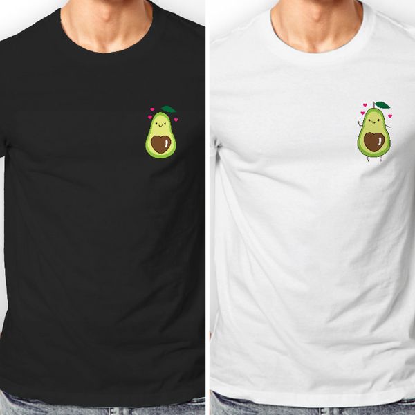 

2018 горячей продажа summer style mens конструктора карманных авокадо printed t shirt tee shirt спорт толстовка с капюшоном толстовка