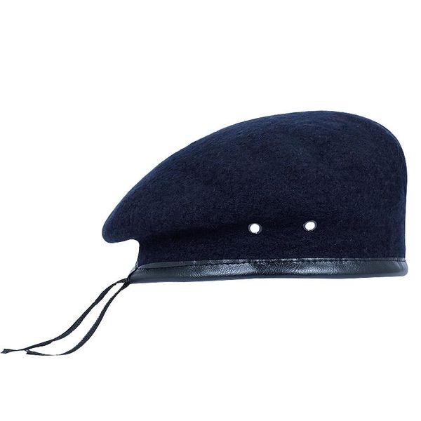 

quality wool special forces berets caps mens army woolen beanies outdoor breathable berets hats truck driver hats gorra, Blue;gray