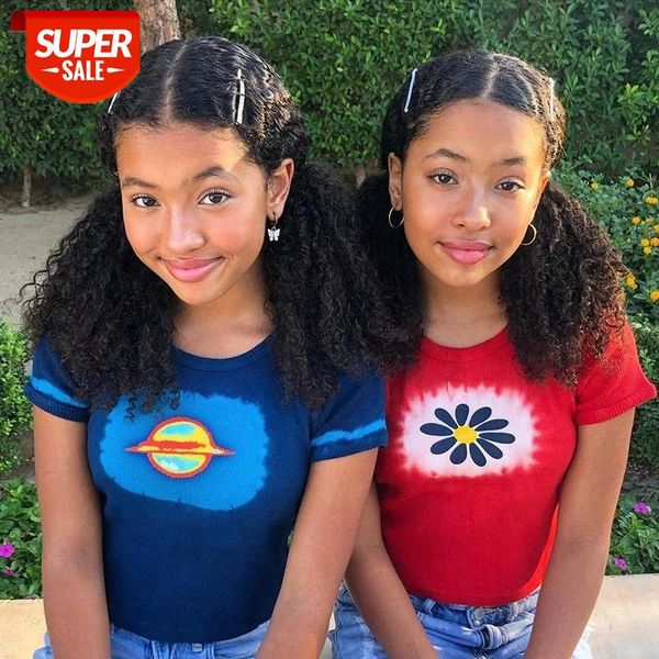 

90s streetwear tie dye ribbed y2k aesthetics graphic o-neck short sleeve red t-shirts vintage streetwear slim t shirts #sn1n, White