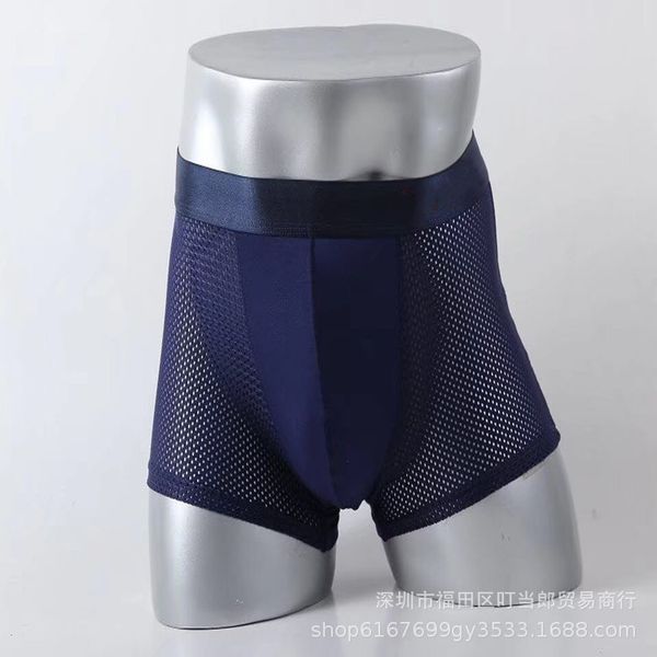 

comfortable mens underwear boxers soft boxer men male underwear boxer homme underpants boxershorts men homme ckn4, Black;white