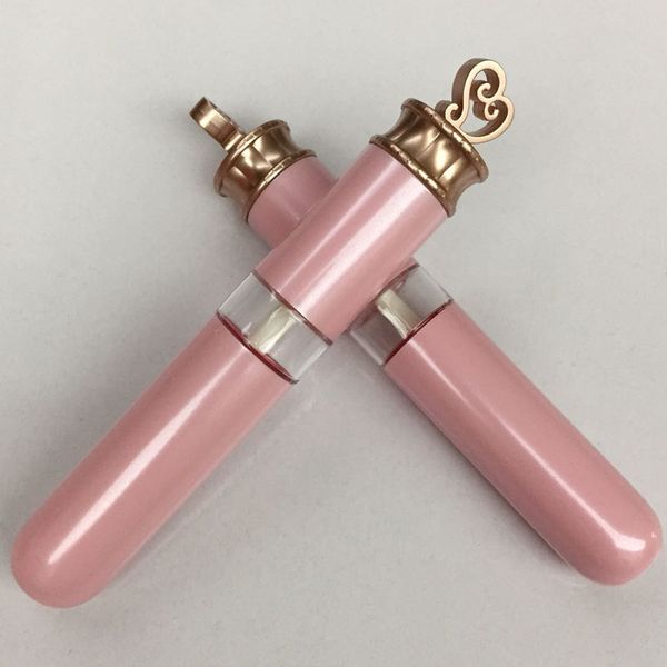 Pink Crown Leere Lipgloss-Röhrchen Lippenbalsam-Flaschenbehälter Schönheitswerkzeug Mini nachfüllbare Flaschen Proben-Make-up 20 teile/los