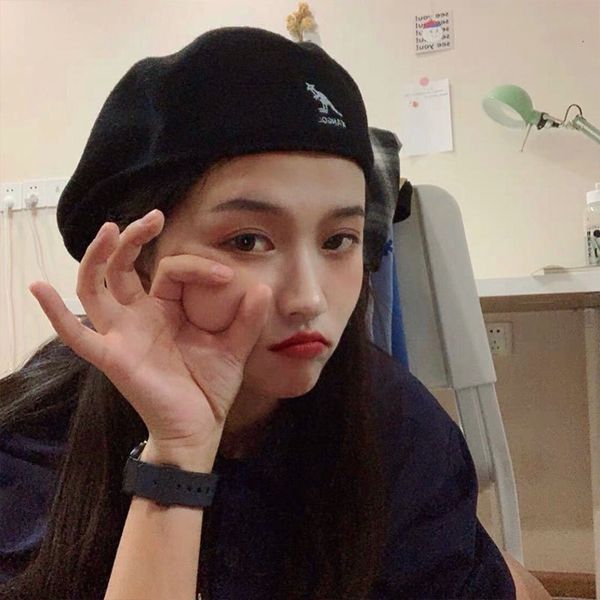 

xncn women vintage felt hat autumn winter fashion hat color flat kangol hats ladies newsboy solid octagonal visor cap black french caps rh, Brown;gray