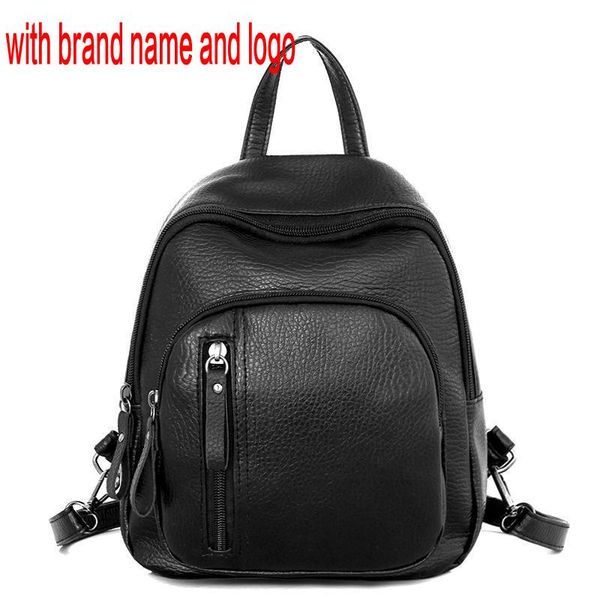 

bags fashion new color solid women backpack female handbags girl school bags pu leather simple shoulder bag backpack for qynf c