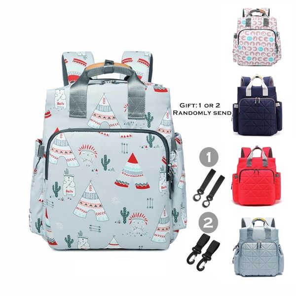 

multi-function mom's maternity nappy bag large capacity baby travel tote diaper stroller bag mummy backpack designer for mom y200107
