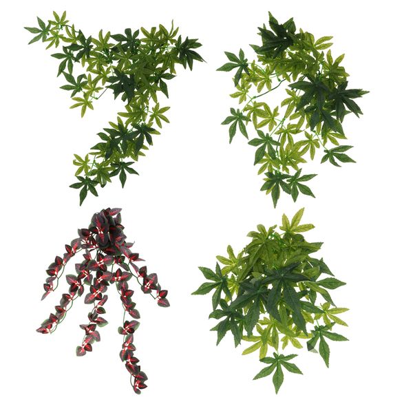 

5x bendable reptiles vine jungle climber vines artificial decor
