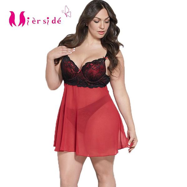 

bras sets mierside k-501 of women underwear chiffon red with black lace bra big size 36-44 b/c/d, Red;black