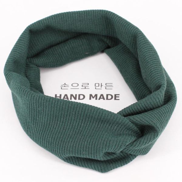 

кокк осень зима вязаный оголовье женщин волос аксессуары ретро эластичные широкие волосы шарф волос сплошной головной головки дешевые головн, Blue;gray