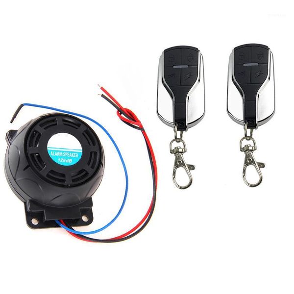 

dc 12v motorcycle remote alarm universal motorbike protection alarms scooter anti-theft security system motor moto ringing alarm1