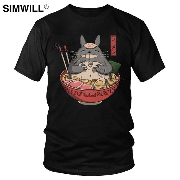 

sport funny my neighbor totoro tshirt funny japanese ramen tee miyazaki hayao t-shirt short sleeve cotton graphic anime t shirt gift
