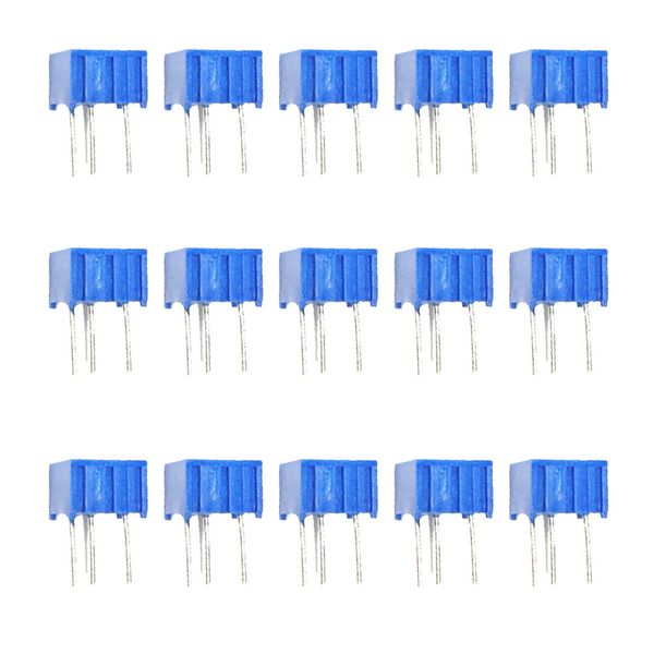 

15pcs 15 values 3362p trim pot trimmer potentiometer kit variable resistors