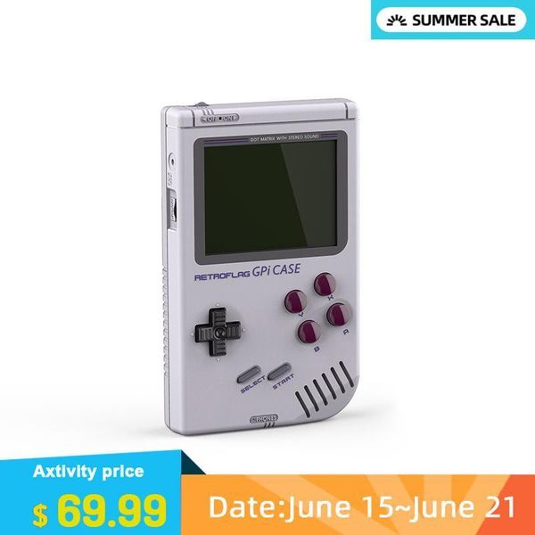 

portable game players retro flag retroflag gpi case / rasperberry pi gameboy compatible with raspberry zero and w1