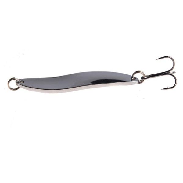 

1pcs metal spoon spinner fishing lure 15g 20g 25g gold sliver sequin hard bait with treble hook carp pike bas jlliby