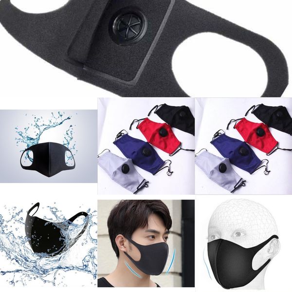 

porous polyurethane breathing anti-dust smoke with face valve pollution washable reusable high q n52s