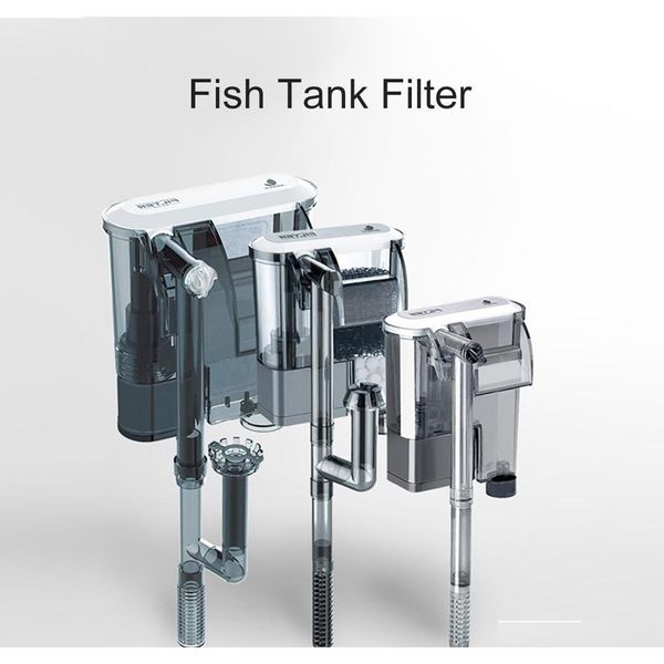 

fish tank filter external filter for aquarium waterfall suspension oxygen pump submersible hang on fliter aquarium qylsports2010