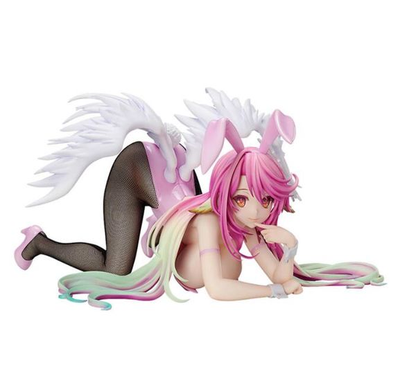 Pas de jeu pas de vie Jibril lapin Ver. 1/4 échelle PVC Figure d'anime Figurines modèle jouets sexy fille Coleção poupée cadeau T30