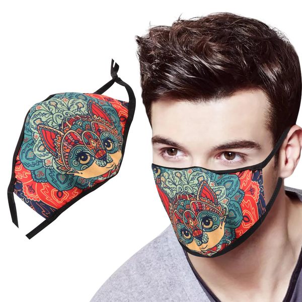 

loral print mask women face ask windproof camping travel face protec decoration party mouth muffle tapabocas cubrebocas wmtiza xhlove