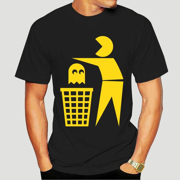 

funny tidy man pacman ghos funny clothes cartoon black yellow hip hop tees unique streetwear 3655d sport sweatshirt hoodie t shirt
