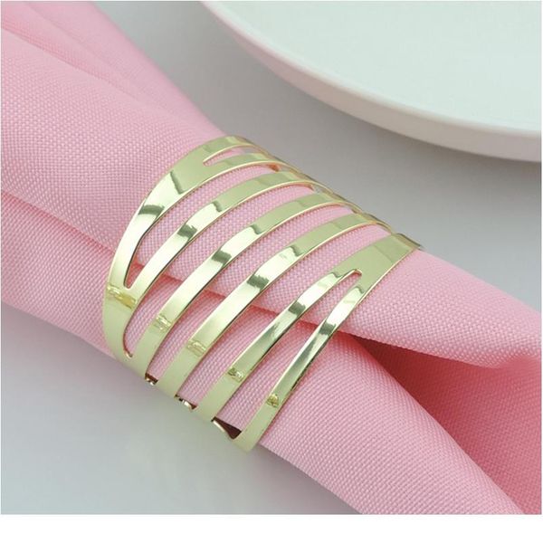 

10/50pc adjustable size serviette rings napkin holder table dinner napkin ring for wedding party banquet l home de qylbad