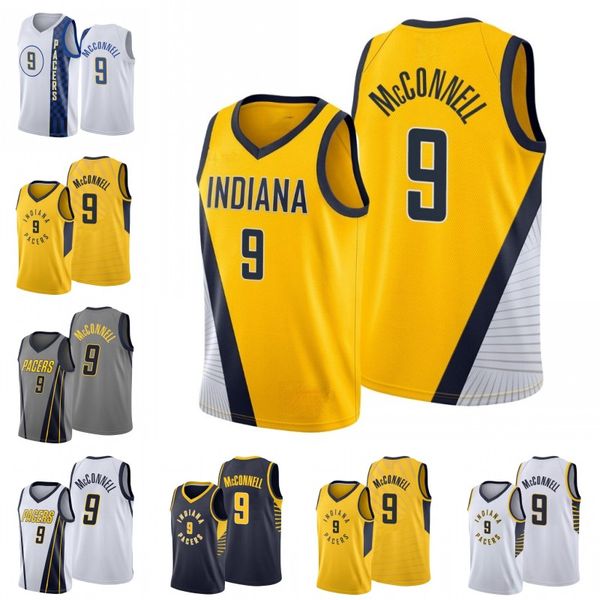 

индиана pacers мужчины t.j. макконнелл баскетбол джерси, Black