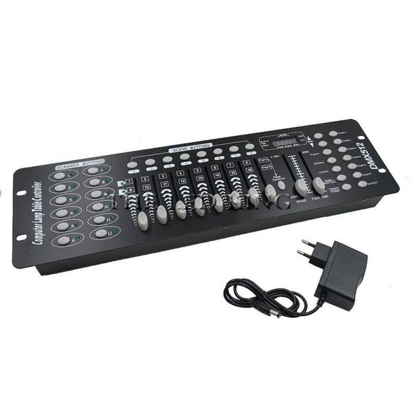 2022 nuovo 192 Controller DMX Luci da palco Dmx512 Console Attrezzatura professionale per DJ 100%