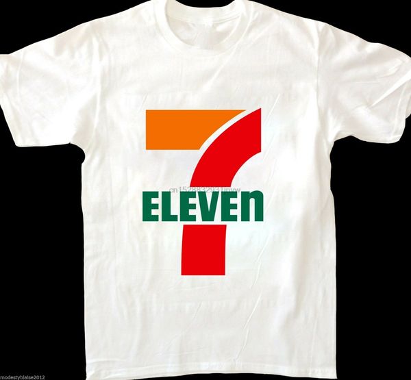 

7 eleven тенниска 711 tee напитки партии семь одиннадцатая store логос тенниска спорта толстовка с капюшоном толстовка