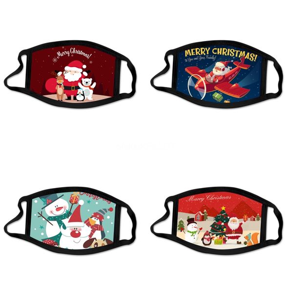 

creative fashionable printing anti dust durable outdoor wear face mask  fits all#548, Black