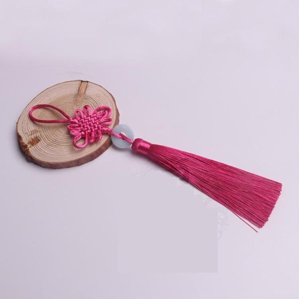 

3pc chinese knots peace jade tassel fringe jewelry curtain making decorative accessories diy key bag trim tassels craft pendant h qylvta