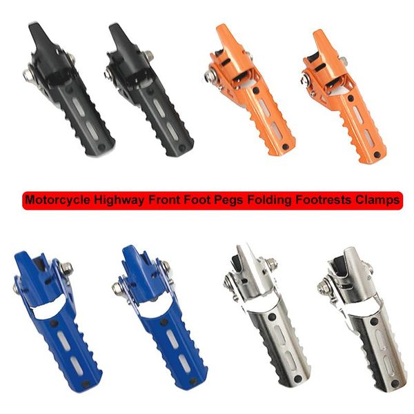 

for r1200gs lc r 1200 r1200 gs adventure gsa 2013-2020 motorcycle highway front foot pegs folding footrests clamps 25mm