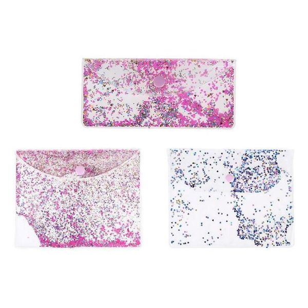 

1pc transparent pvc makeup tools bag waterproof pencilcase shiny sequins pvc makeup handbag tool handbag cosm sqcqbh