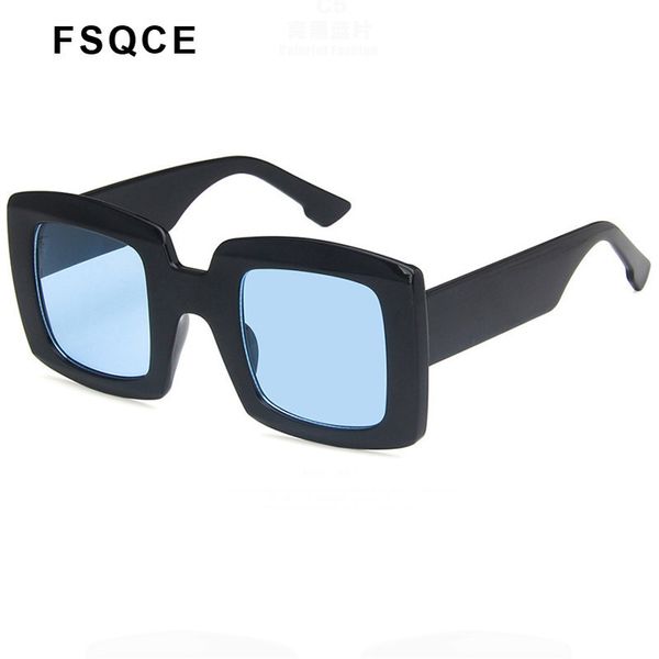 

brand fsqce new vintage retro square sunglasses designer frame ladies ocean lens sun glasses oculos uv400