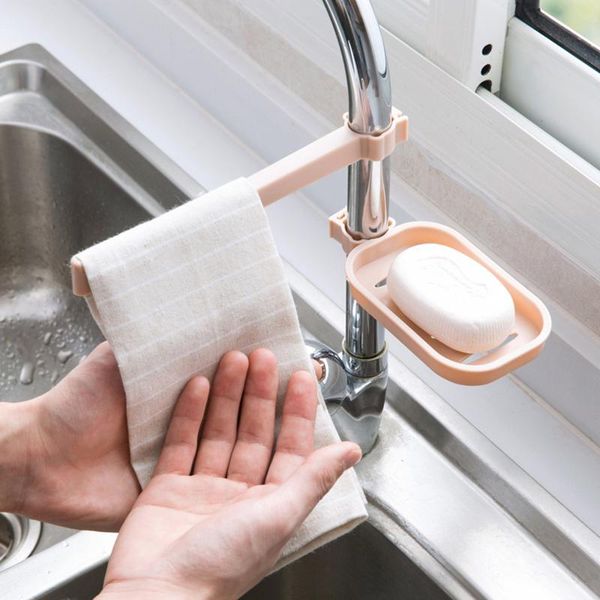 

с практической бурт rack прочистки держатель вращающийся кран dish kitchen sink полотенце мыло bbyaok garden2010