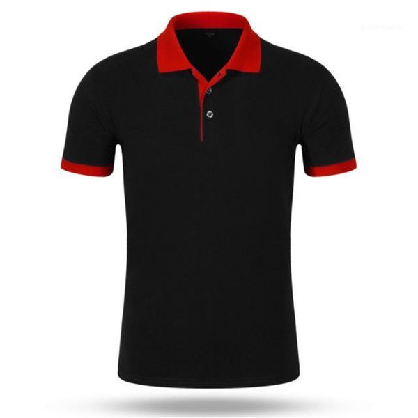 

men's polos 100 cotton shirt men trend teenagers leisure self-cultivation thin shirts for 3xl solid tee poloshirt1, White;black