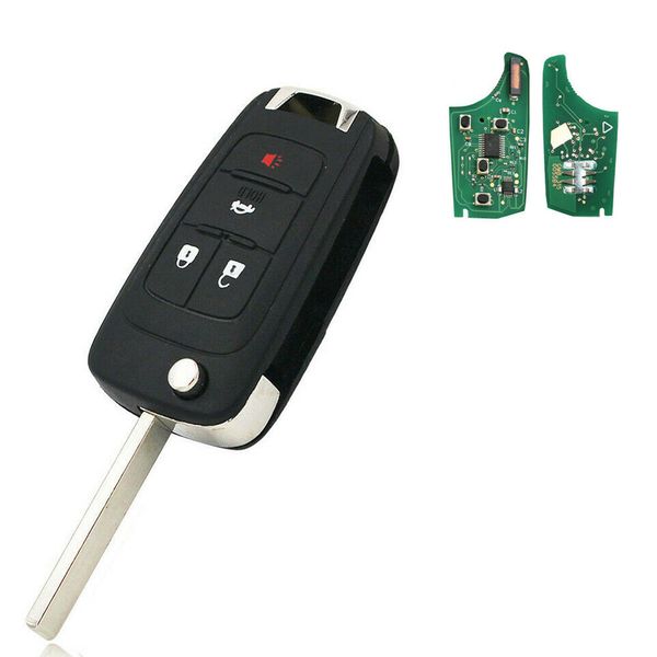 

4 button remote control car key 315mhz id46 chip for cruze 2011-2014