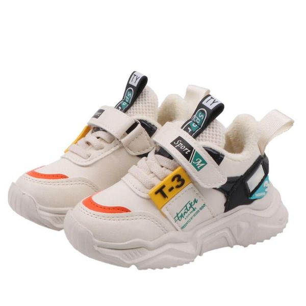

spring autumn children shoes boys girls sports shoes fashion brand casual breathable outdoor kids sneakers boys running, Black