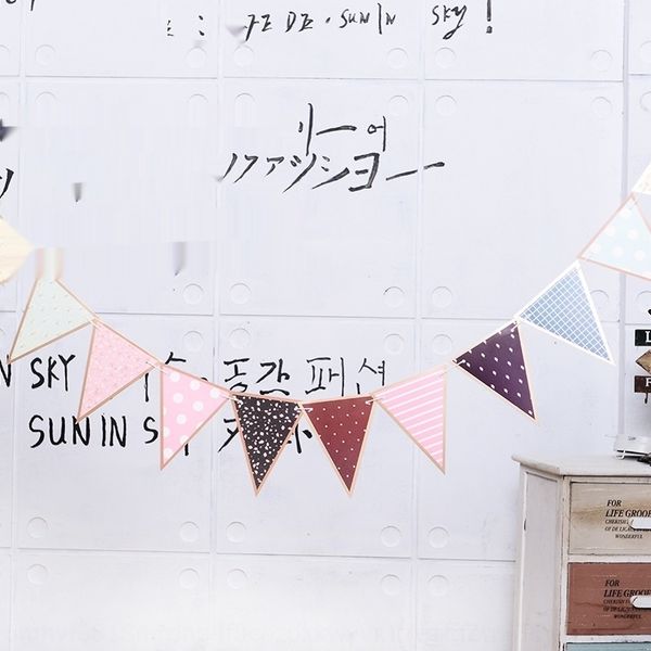 

qrhep gilding triangle cartoon animal ful party pull color 3ghza pulling flag flag color