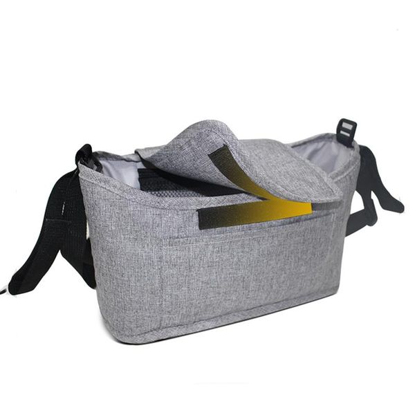 

baby stroller hanging bag high capacity universal strollers accessories organizer cup holder outdoor travel bottle storage bags