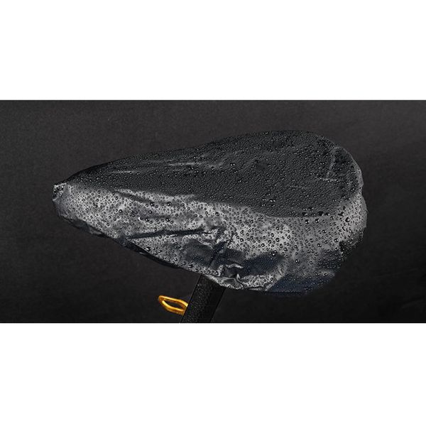 

waterproof bicycle seat cover adjustable bike saddle protector shield to fit most seats max 35cm, rain and uv protection, water & dust