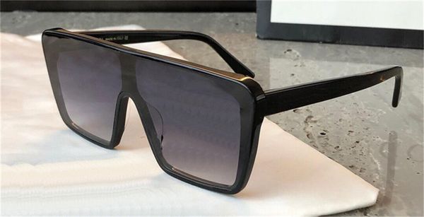 

new fashion design sunglasses 0702s square frame shield lens popular and generous design style uv400 protective glasses quality, White;black