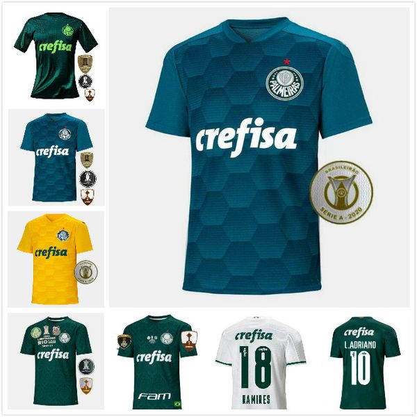 

finals 2020 palmeiras soccer jerseys 20 21 home away 3rd libertadores jersey . adriano ramires dudo veiga willian roni football shirts, Black;yellow