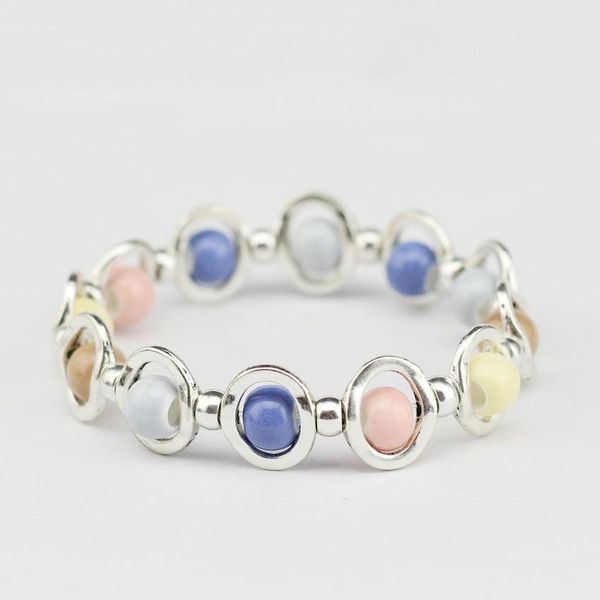 

ювелирные anslow креативный дизайн моды красочные радуга бусы стиль регулируемая женщины девушка браслеты рождественский подарок low0688lb s, Golden;silver